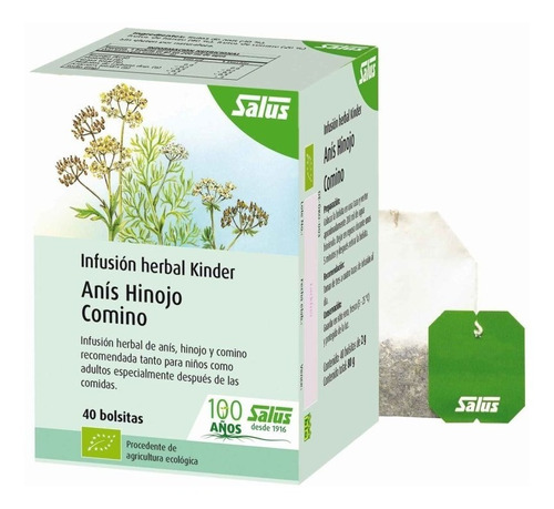 Infusion Herbal Kinder Anís Hinojo Comino