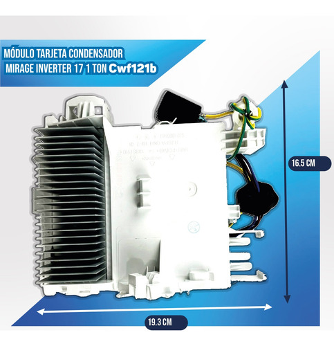 Módulo Tarjeta Condensador Mirage Inverter 17 1 Ton Cwf121b