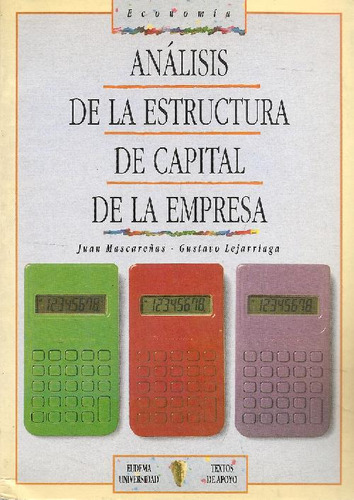 Libro Analisis De La Estructura Del Capital De Empresa De Ju