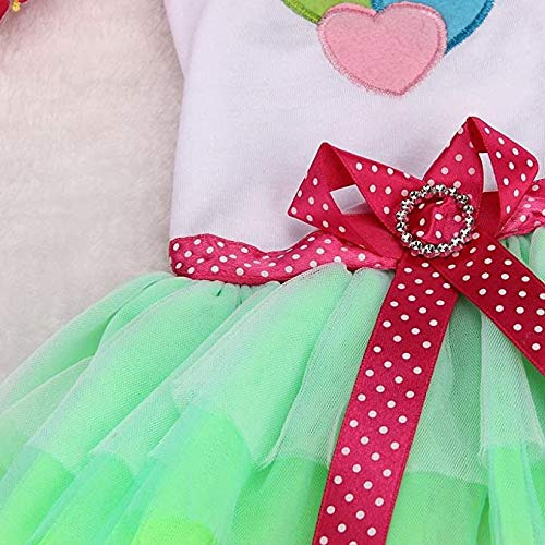 Clopon 2 Vestidos Para Perros Medianos Y Niñas, Lindas Masc