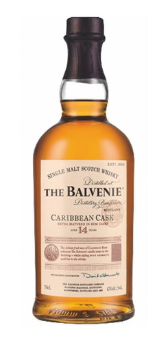 Botella Whisky The Balvenie Caribbean Case 14 Años 700ml