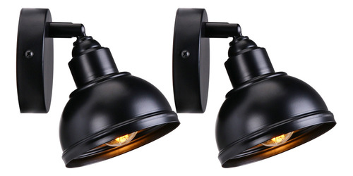 A 2piezas Mini Lámpara De Pared Moderna Ajustable E27