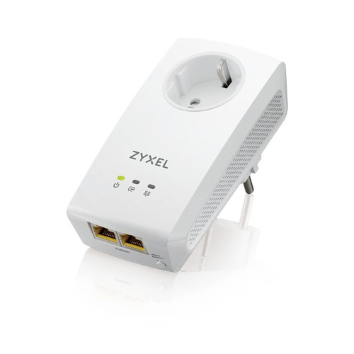 Adaptador Ethernet Gigabit De 2 Puertos Powerline Zyxel