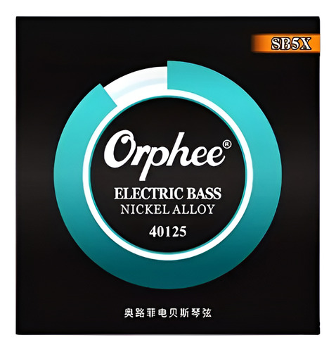 Cuerdas Orphee Sb5x Para Bajo De 5 Cuerdas