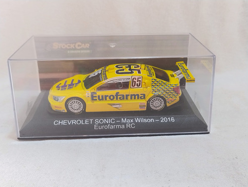 Miniatura Chevrolet Sonic Max Wilson 2016 Stock Car Sonic 2016 (Usado)