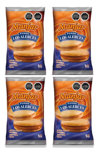 Manjar Los Alerces Manjar Alerce 4kg Todo Chile