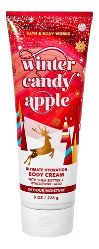 Winter Candy Apple Crema Corporal Bath & Body Works Navideña