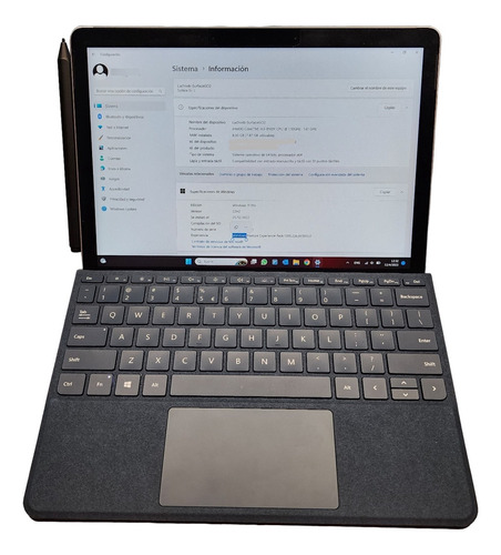 Tablet Microsoft Surface Go 2 4glte 10' Core M3 Ram8/ssd256