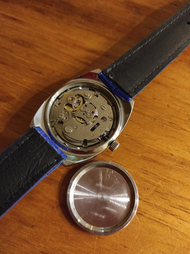 Reloj Citizen 2520 - Blue ( Circa 1973 ) Japan Coleccion Azul Plateado Azul