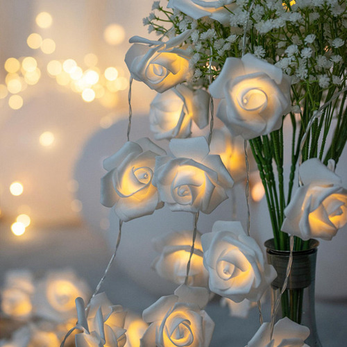 Luces De Cadena De Flores Luz De Hadas De Flores Para