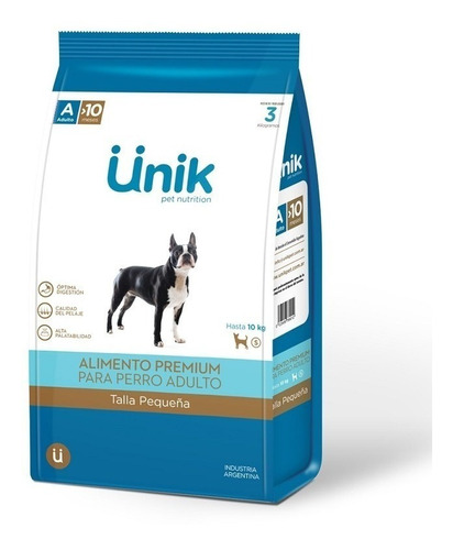 Unik Perros Adultos Small X 7.5 Kg + Regalo - Drovenort -