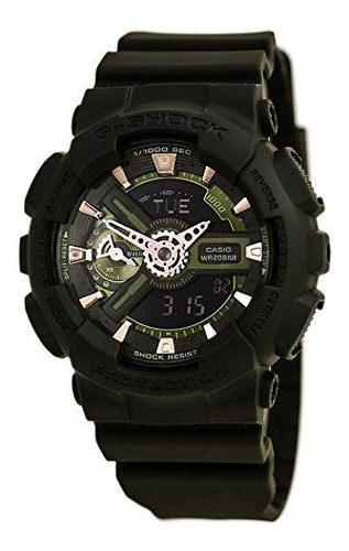 Reloj De Hombre Casio G-shock Green Dial Resin Quartz Gmas11