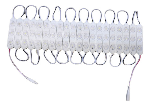 50pz Módulos 3 Led P/ Exterior Con Lupa 110v Frio Directo