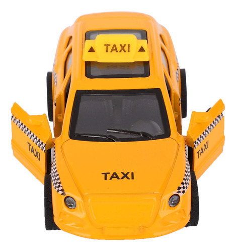 Agatige Modelo De Coche De Juguete 1:32, Modelo De Taxi De .