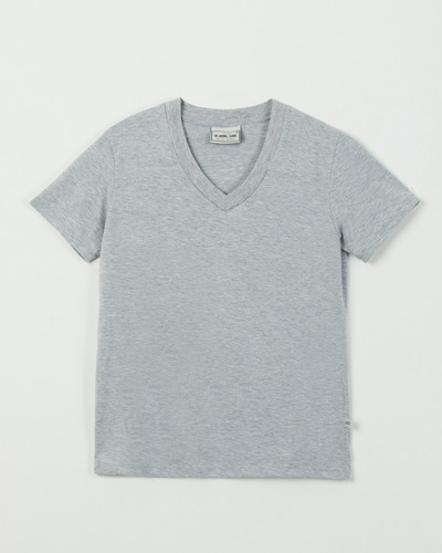 Remera Mujer Gris Melange New Alexa John L. Cook