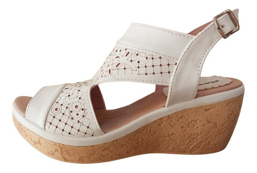 Sandalias Cuero Mujer Art. Vani. Marca. Claris Shoes