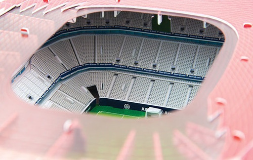 Estadio Allianz Arena Bayern Munich Rompecabezas 3d Nanostad