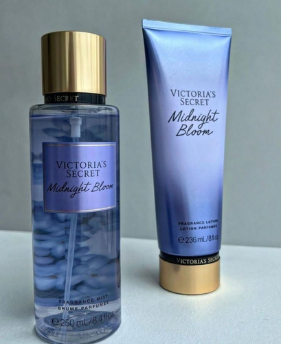 Victoria Secret Set Splash + Crema Midnight Bloom