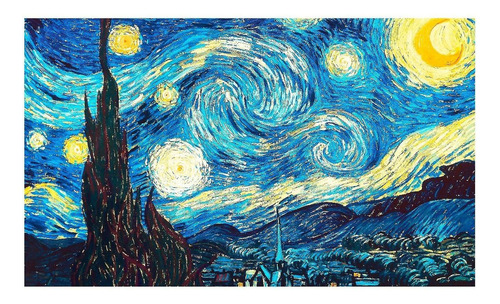 Canvas | Mega Cuadro Decorativo | Van Gogh | 60x40