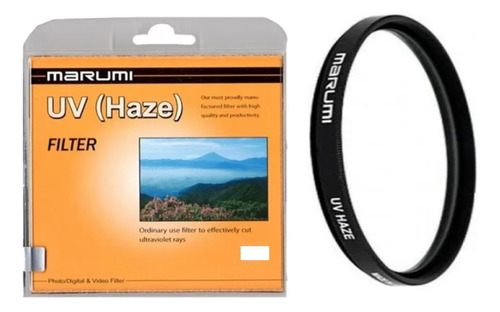 Filtro Uv Haze De Proteccion 37mm Marumi + Paño De Limpieza