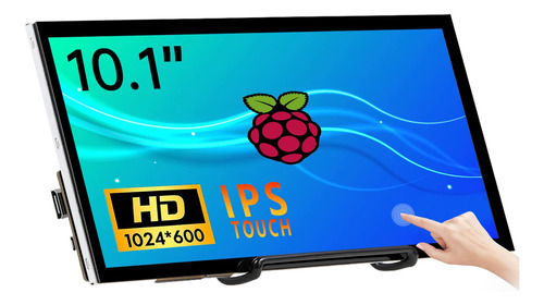 Hamtysan Monitor De Pantalla Tactil Raspberry Pi De 10.1 Pul