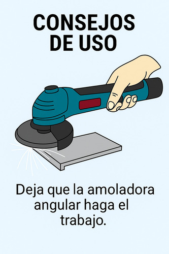 Esmeril Angular Inalámbrico Galletero Maletín Y 2 Baterías