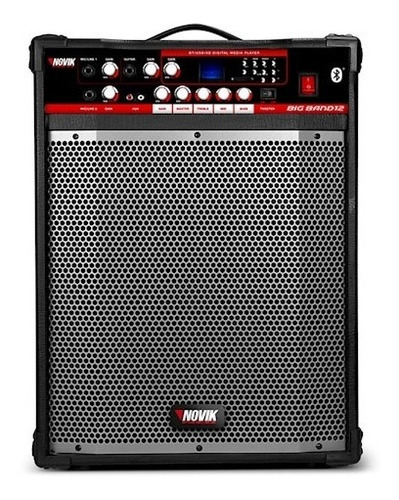 Caixa Novik Multiuso Big Band 12bt 480w/120w Rms C/ Bluet