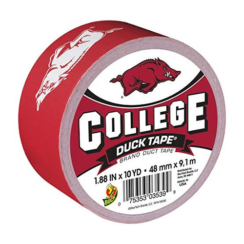 Duck Brand 240941 Universidad De Arkansas Colegio Logotipo D