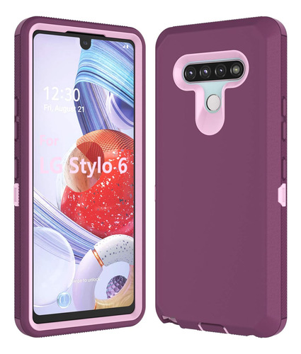 Funda Para LG Stylo 6 / K71/ Stylus 6 Cuerpo Completo Tpu