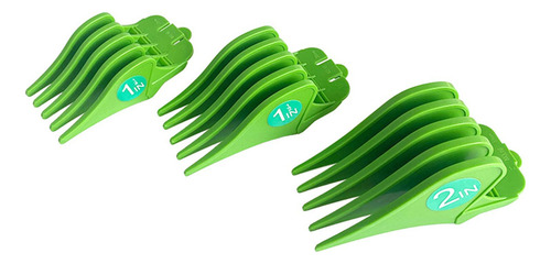 Cortapelos Límite Peine Protector De Corte Set Verde