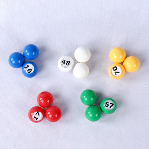 Bolas De Bingo Para Llamadas Con Accesorios Para Ventanas De