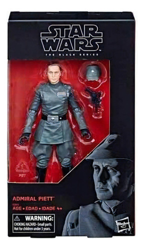 Figura de acción  Admiral Piett de Hasbro The Black Series