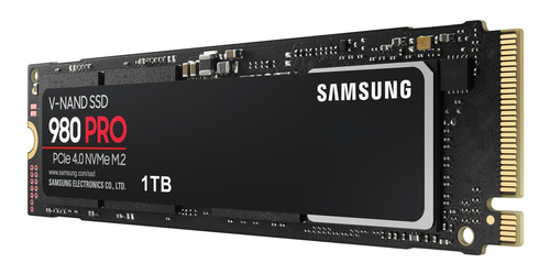 Disco sólido interno Samsung 980 PRO MZ-V8P1T0B 1TB negro