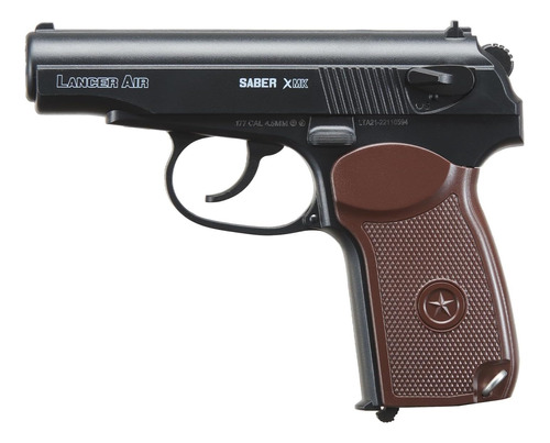 Pistola De Aire Saber Xmk Co2 Pistola De Aire 480 Fps- 100 R