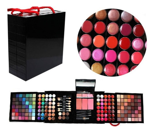 Conjunto De Combinação De Sombras 177 Cores Kit Grande Matte