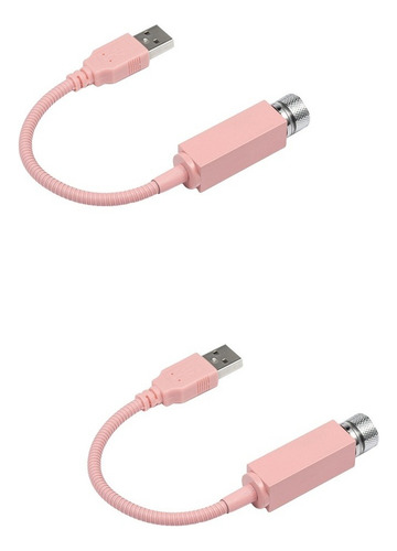 2 Unids Coche Estrella Luz Atmósfera Usb Luces Para Vacacion