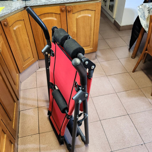 Máquina Aeróbica De Abdominales Backlounge Modelo Abdominal Rojo (Usado)