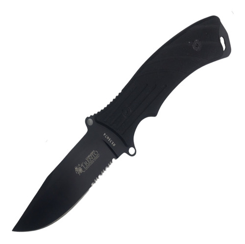 Cuchillo Tactico Trento Comando Black Zytel + Funda