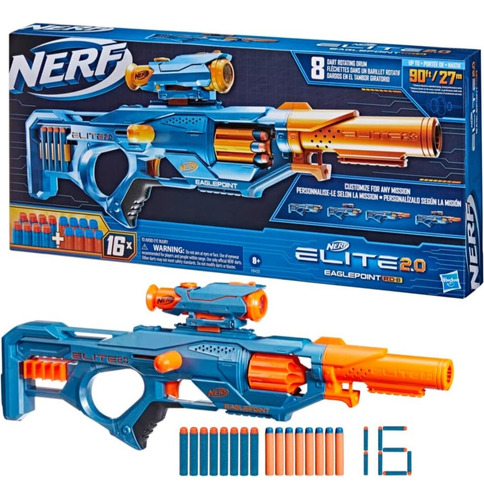 Pistola Nerf Elite Eaglepoint 2.0