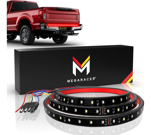 Barra De Puerta Trasera Led Mega Racer De 60 Pulgadas Para C