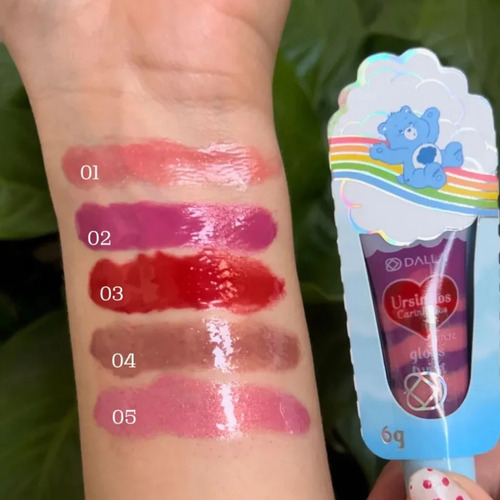 Gloss Twist Bons Sentimentos Ursinhos Carinhosos Dalla Makeu