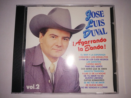 Jose Luis Duval - Agarrando La Banda Vol.2 Cd Nac 1994 Mdisk