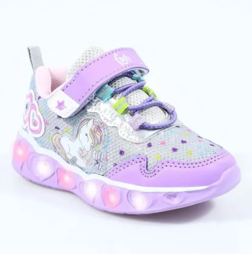 Zapatillas Unicornio Pwr Luz Al Wow441 Nena