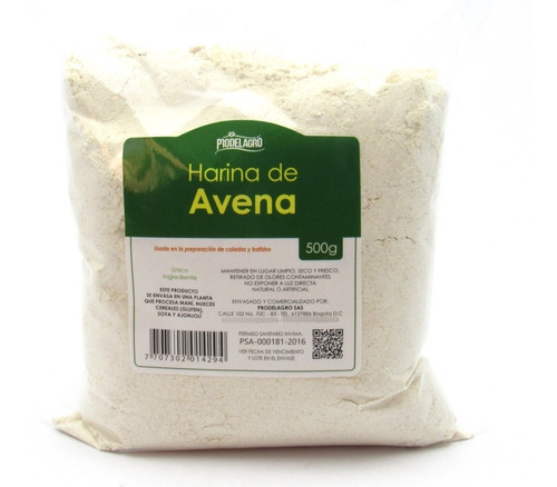 Harina De Avena - 500 Grs