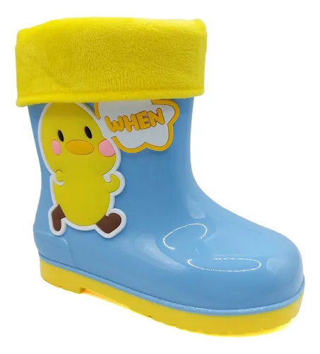 Botines De Lluvia Botitas Impermeables Para Niñas Y Niños