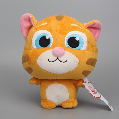 Imagen 2 de 9 de Gato De Jengibre 18cm Original Talking Tom Cat Y Sus Amigos
