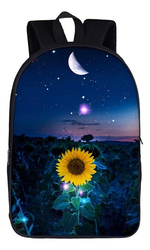 Mochilas Con Girasoles De Van Gogh, Mochilas Escolares Para