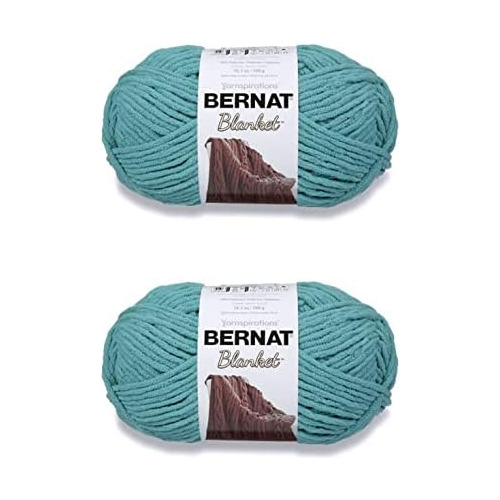 Hilo De Tejer Teal Claro, Paquete De 2 De 300 G/10.5 Oz...