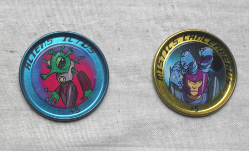 Tazos Metalicos Space Rappers - No Envio