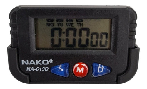 Imagen 1 de 5 de Reloj Carro Digital Alarma Cronómetro 